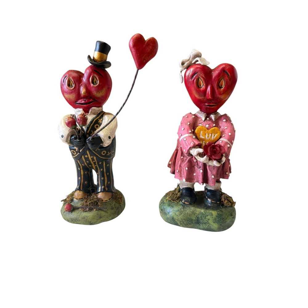 ESC‎ &  Company Charles McClenning Valentines Day, Love Me Luv U Figures READ